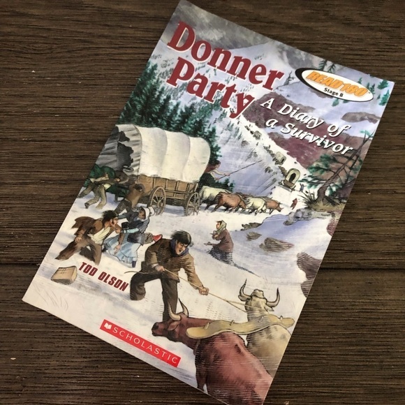 Donner Party: A Diary of a Survivor paperback book Read180 stage B - Picture 1 of 4